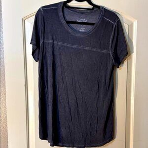 Torrid Super Soft Knit Short Sleeve Tee Dark Gray 14 16 XL T Tee Shirt